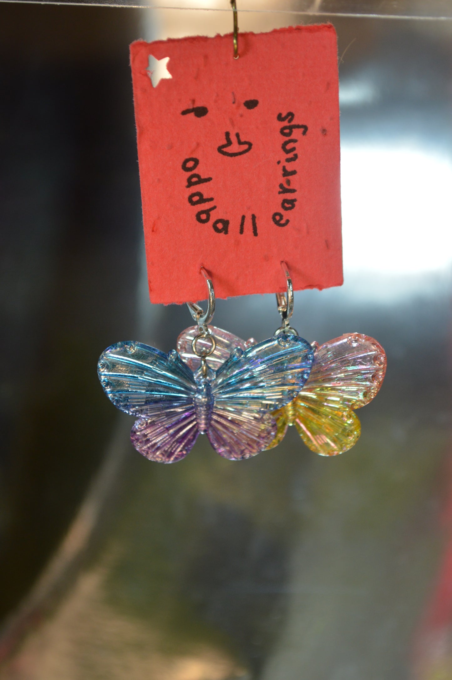 Iridescent Butterfly Huggies